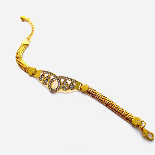 Luxury jewel bracelet with crystal shine